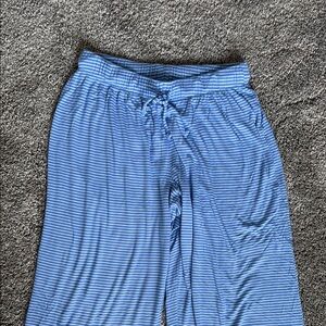 Aerie Blue Striped Lounge Pants